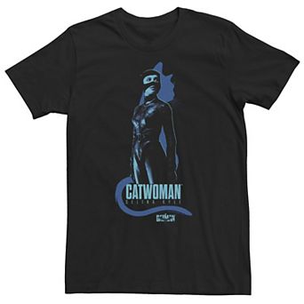 Big & Tall DC Comic Batman Catwomen In Blue Tee