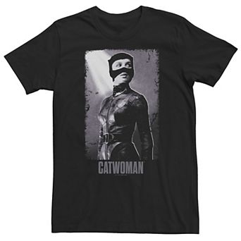 Big & Tall DC Batman Distressed Catwomen Tee