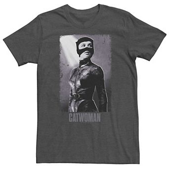 Big & Tall DC Batman Distressed Catwomen Tee
