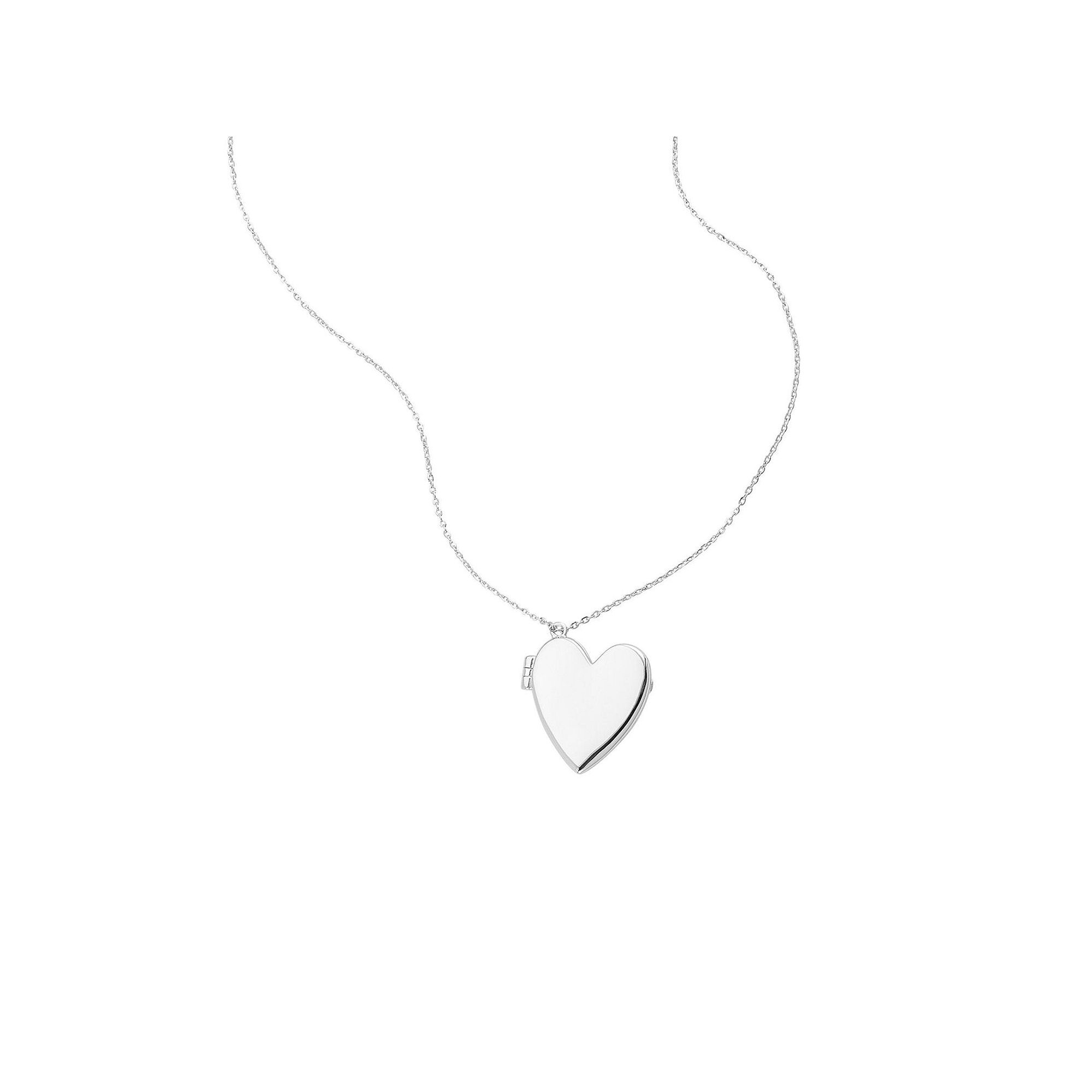 Adornia 14k Gold Plated Heart Locket Necklace, Womens, Size: 16-18 ADJ,