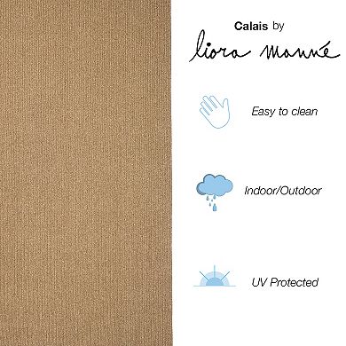 Liora Manne Calais Solid Indoor Outdoor Rug