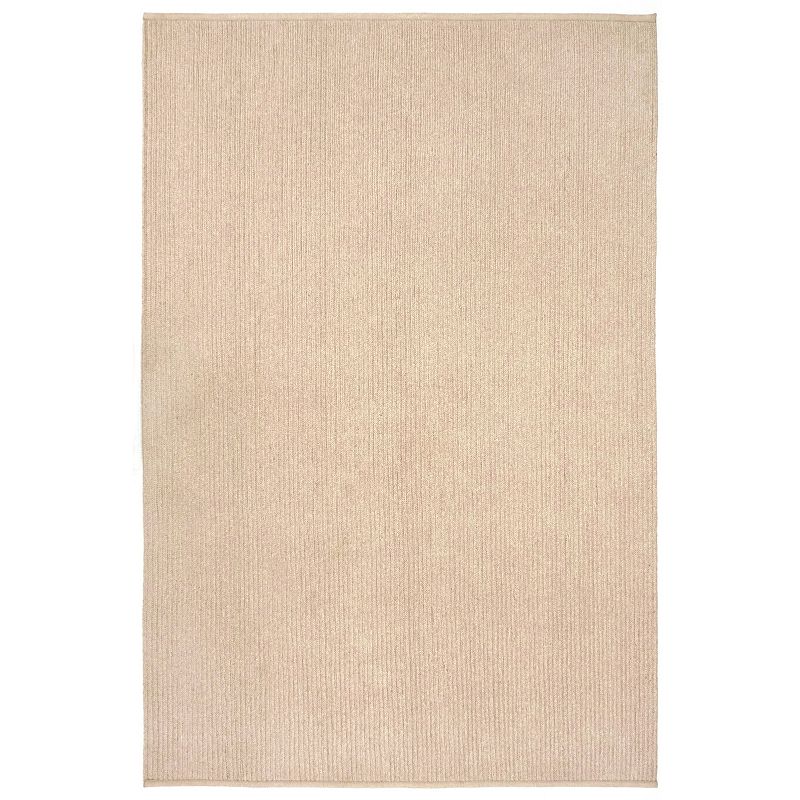 Liora Manne Calais Solid Indoor Outdoor Rug, Brown, 8X11.5 Ft