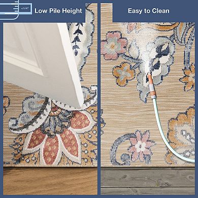 Liora Manne Canyon Ornamental Flower Indoor Outdoor Rug