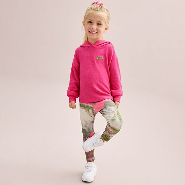 Girls nike hoodie online and leggings