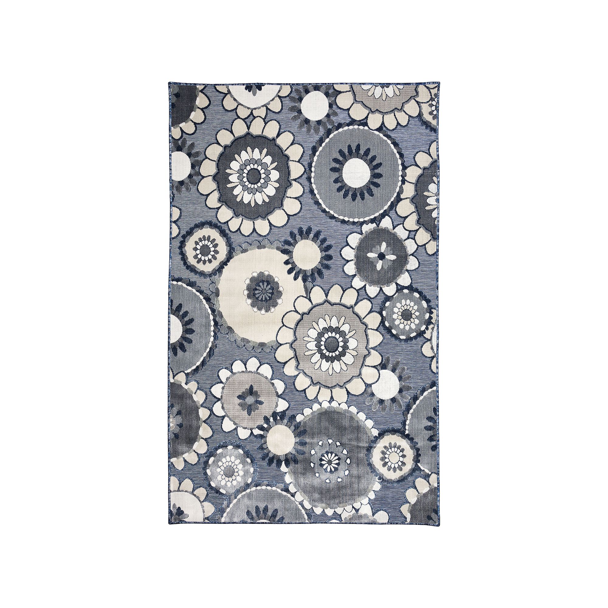 Liora Manne Canyon Disco Indoor Outdoor Rug, Blue