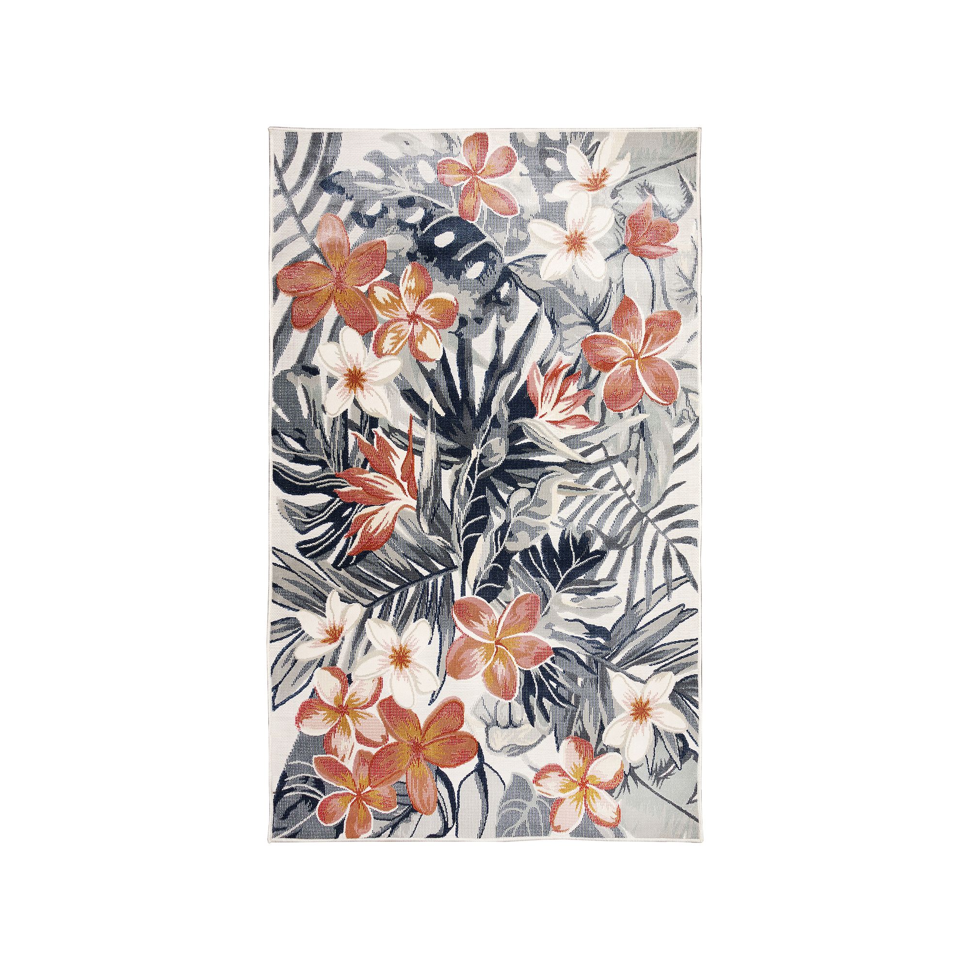 Liora Manne Canyon Paradise Indoor Outdoor Rug, Ivory