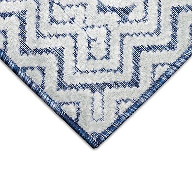 Liora Manne Canyon Tribal Stripe Indoor Outdoor Rug