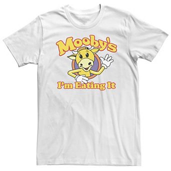 Big & Tall Jay And Silent Bob Mooby's I'm Eating It Waving Outlined Logo Tee