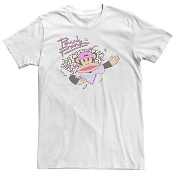 Big & Tall Paul Frank 90's Style Confetti Portrait Tee