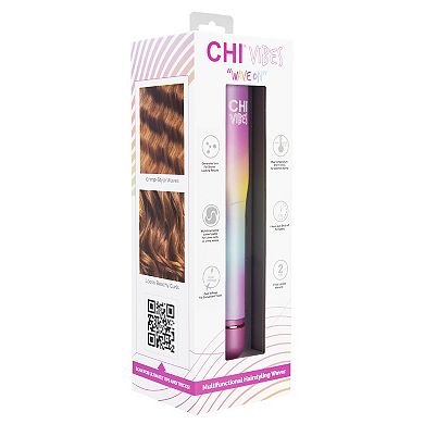 CHI VIBES Multifunctional Hairstyling Waver and Curling Iron