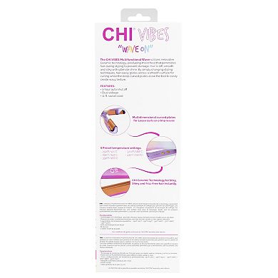 CHI VIBES Multifunctional Hairstyling Waver and Curling Iron