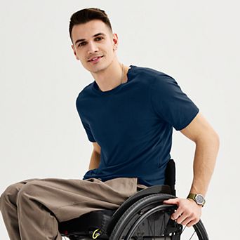 Men's Adaptive Sonoma Goods For Life® Easy Dressing Crew Tee