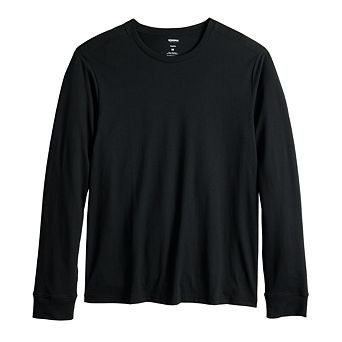 Men's Adaptive Sonoma Goods For Life® Easy Dressing Long Sleeve Crew Tee