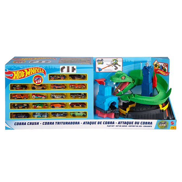 Hot wheels cobra crush on sale playset