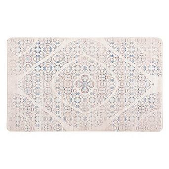 World Rug Gallery Distressed Boho Anti-Fatigue Mat
