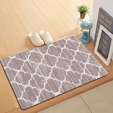 World Rug Gallery Distressed Moroccan Anti-Fatigue Mat