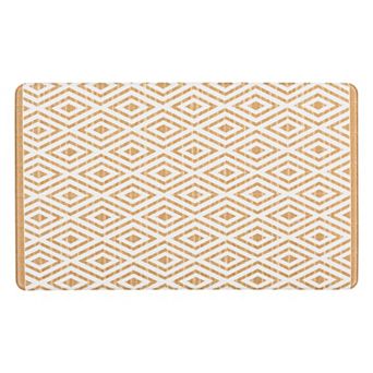 World Rug Gallery Geometric Anti-Fatigue Mat