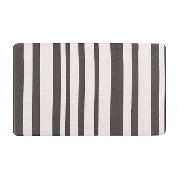 World Rug Gallery Contemporary Striped AntiFatigue Mat