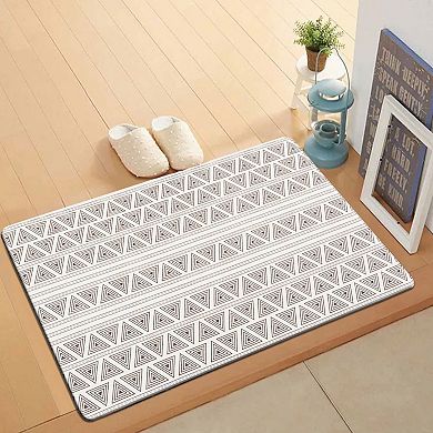 World Rug Gallery Boho Geometric Anti-Fatigue Mat