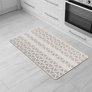 World Rug Gallery Boho Geometric Anti-Fatigue Mat