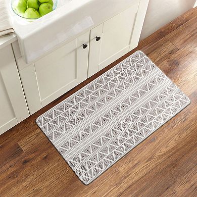 World Rug Gallery Boho Geometric Anti-Fatigue Mat