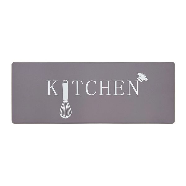 World Rug Gallery Kitchen 18'' x 47'' AntiFatigue Mat