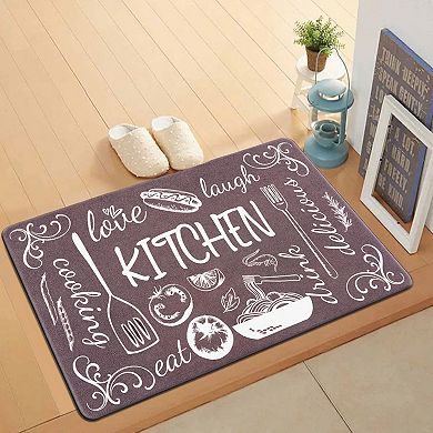 World Rug Gallery Kitchen Chef Anti-Fatigue Mat