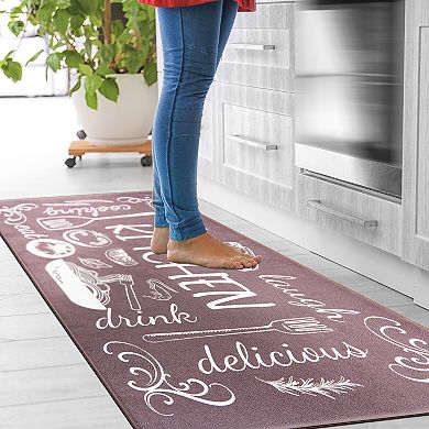 World Rug Gallery Kitchen Chef Anti-Fatigue Mat