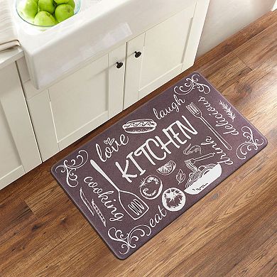 World Rug Gallery Kitchen Chef Anti-Fatigue Mat