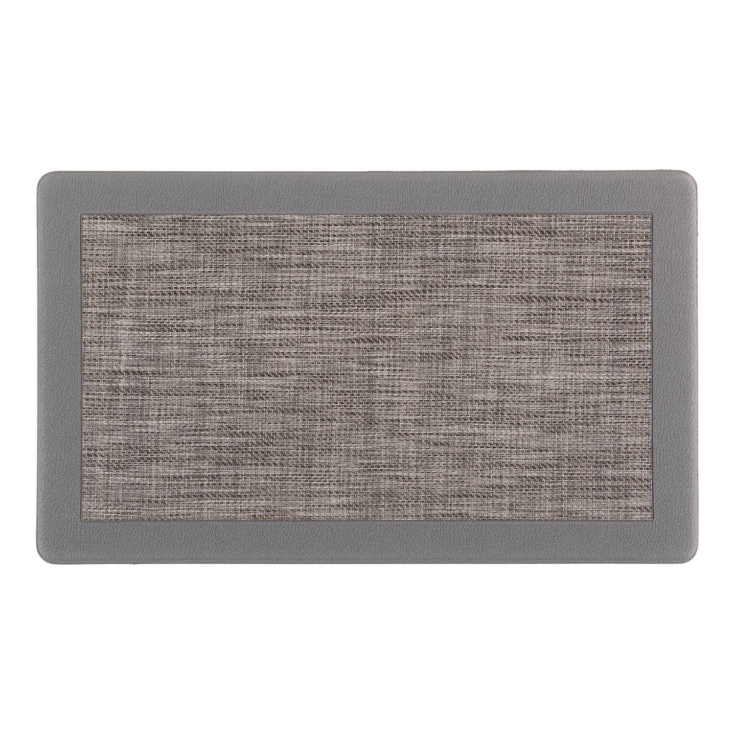 Distressed Traditional Gray 18x47 Anti-Fatigue Standing Mat