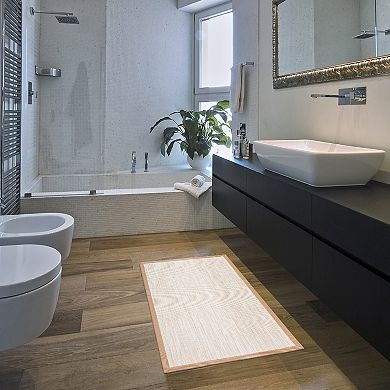 World Rug Gallery Stripe Anti-Fatigue Mat