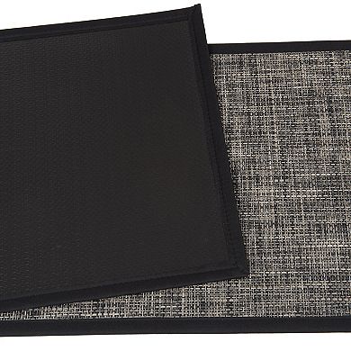 World Rug Gallery Basketweave Textline Anti-Fatigue Mat