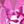 Gold Tone Pink