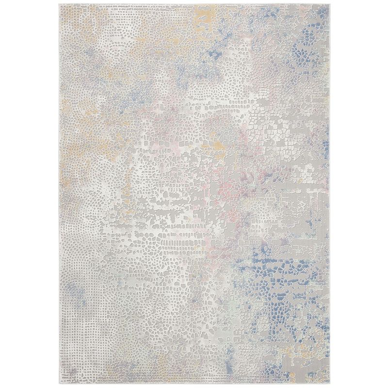 Safavieh Meadow Starlette Rug, Grey, 7Ft Rnd