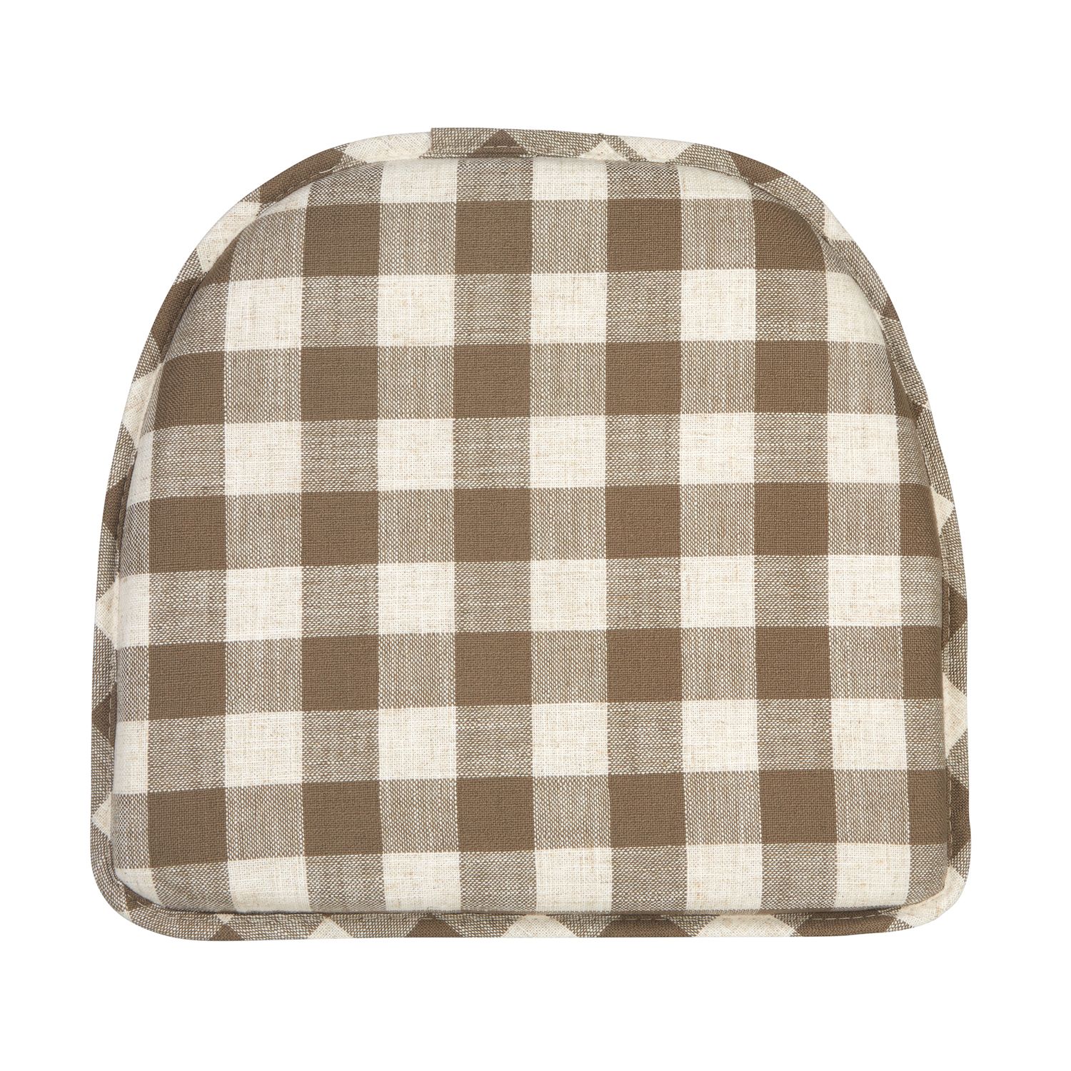 Food Network Liza Check Gingham Chair Pad   5690216