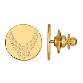 Men's LogoArt Sterling Silver United States Air Force Tie Tack