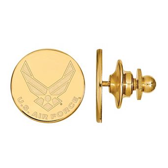 Men's LogoArt Sterling Silver United States Air Force Tie Tack