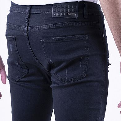 Men's Recess Slim-Fit 5-Pocket Distressed Jeans