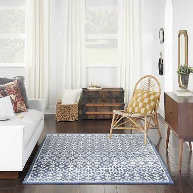Nourison Series 2 Modern Geometric Indoor Area Rug