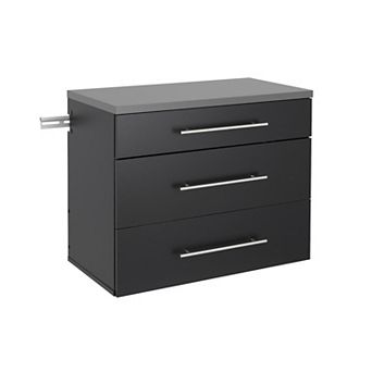 Prepac HangUps 3-Drawer Base Storage Wall Cabinet