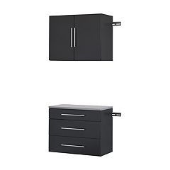 Prepac White HangUps 102 Storage Cabinet Set L - 3 PC