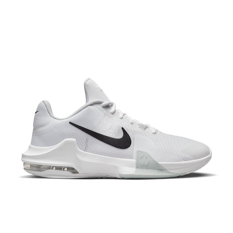 Nike Air Max Impact 4 Basketball Shoes in White/White Size Men’s 11