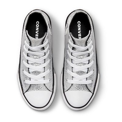 Converse Chuck Taylor All Star Little Kid Girls Glitter High Top Sneakers