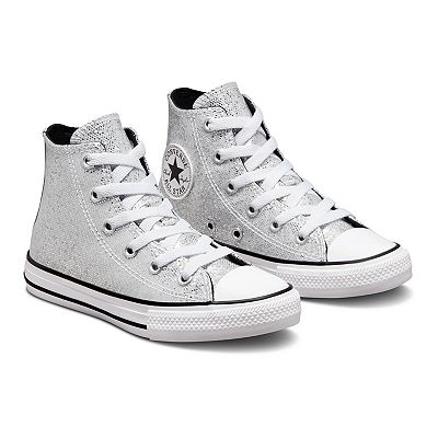 Converse Chuck Taylor All Star Little Kid Girls Glitter High Top Sneakers