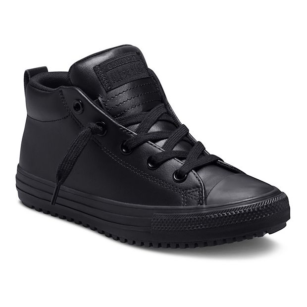 Kohls black high top hot sale converse