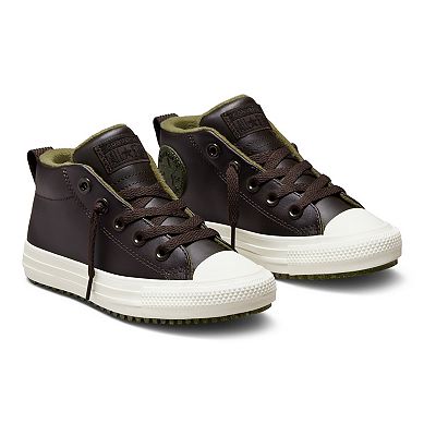 Converse Chuck Taylor All Star Street Little Kid Boys Leather Shoes