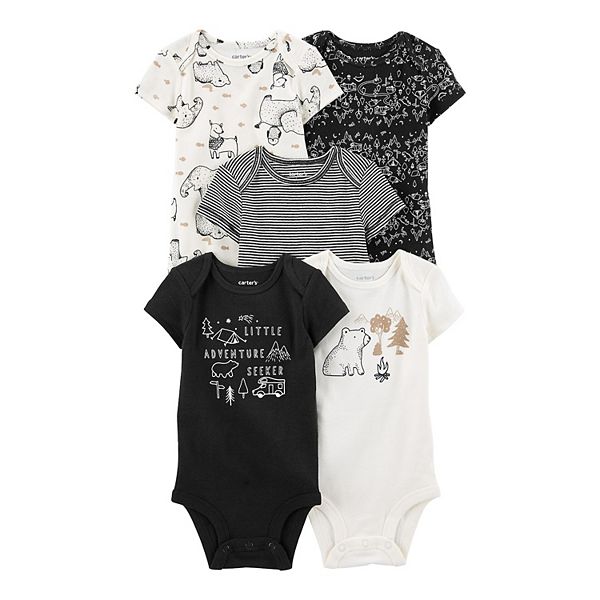 Baby Carter's 5Pack ShortSleeve Bodysuits