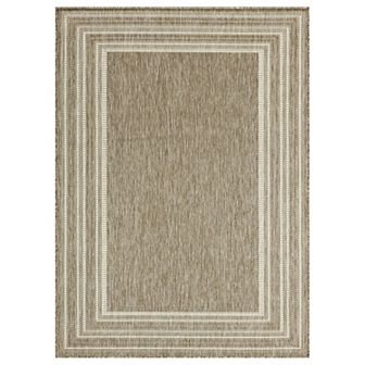 Nicole Miller New York Patio Country Layla Modern Border Indoor Outdoor Area Rug