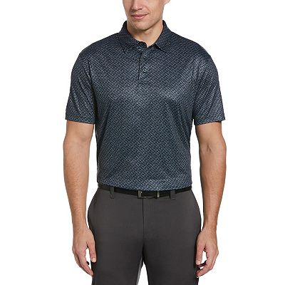 Men s Grand Slam Geo Textured Printed Golf Polo