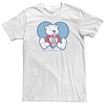 Big & Tall ICEE Blue Heart Polar Bear Tee